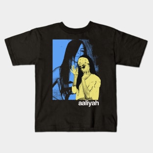 Aaliyah hip hop Kids T-Shirt